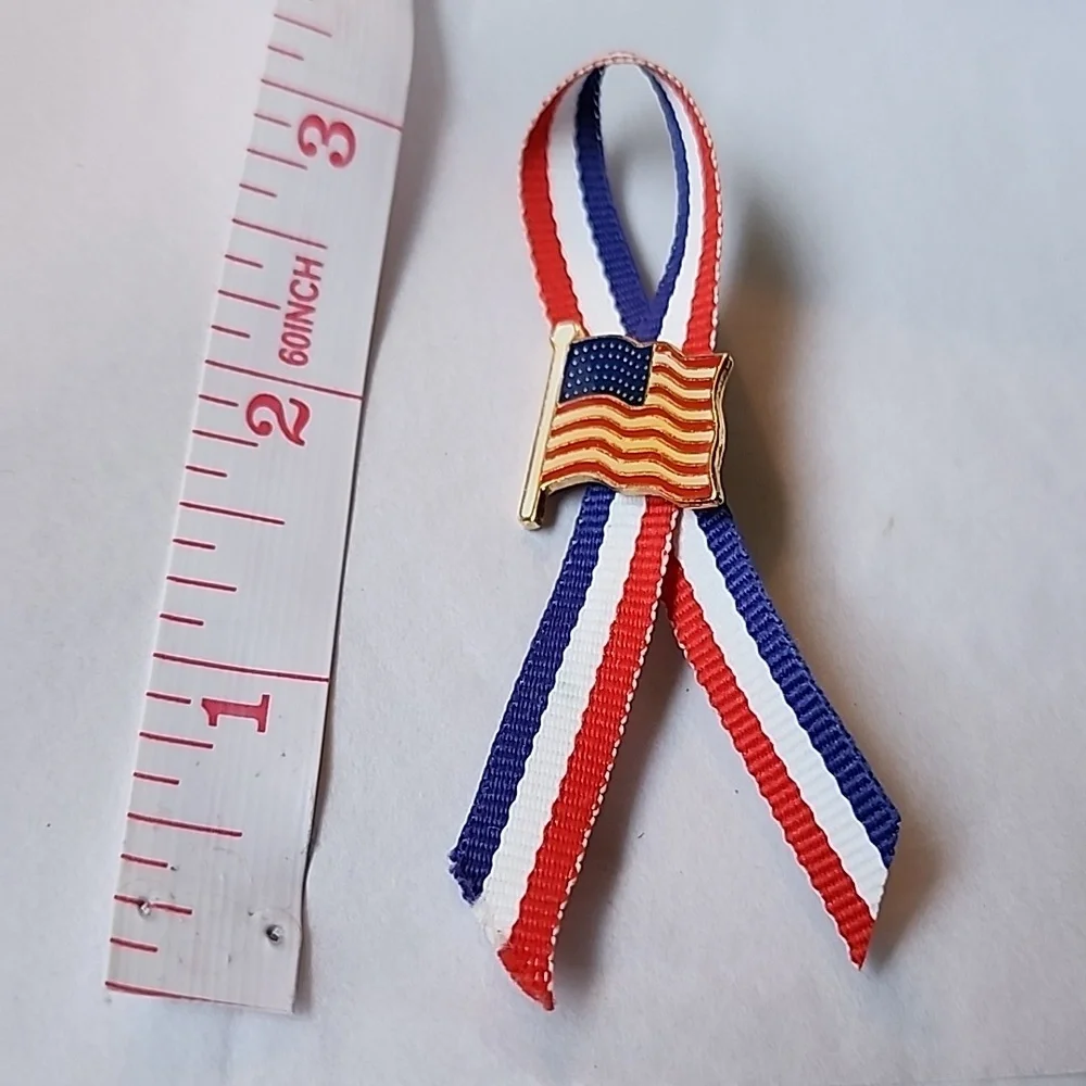 Vintage flag ribbon